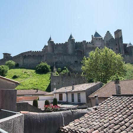 Le Saint Gimer, Terrasse Privee Avec Vue Cite Apartman Carcassone Kültér fotó