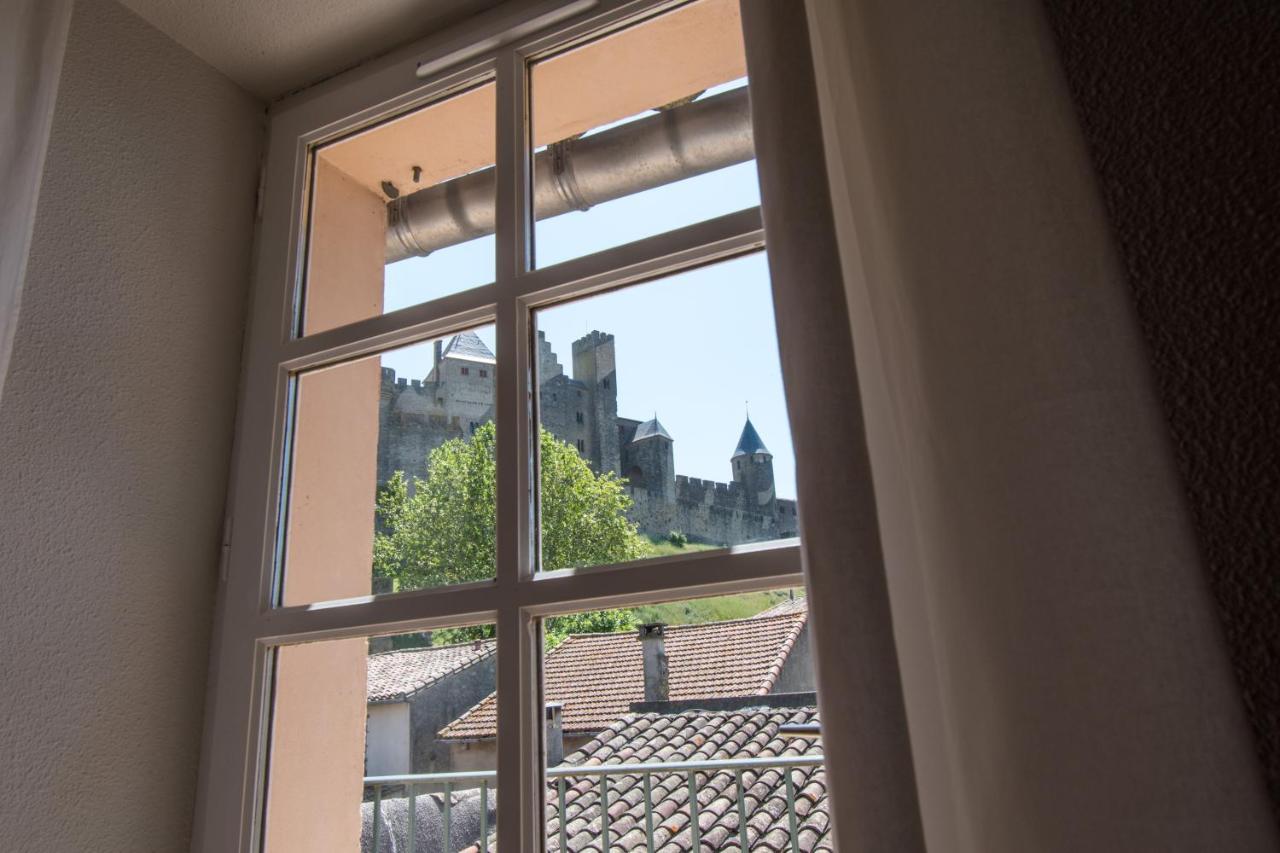 Le Saint Gimer, Terrasse Privee Avec Vue Cite Apartman Carcassone Kültér fotó